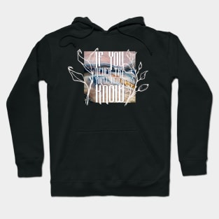 If you never try you will never know Hoodie